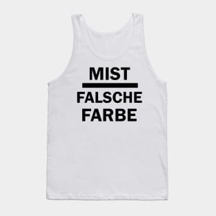 doofer Montag Spruch lustig Männer Frauen Farbe Tank Top